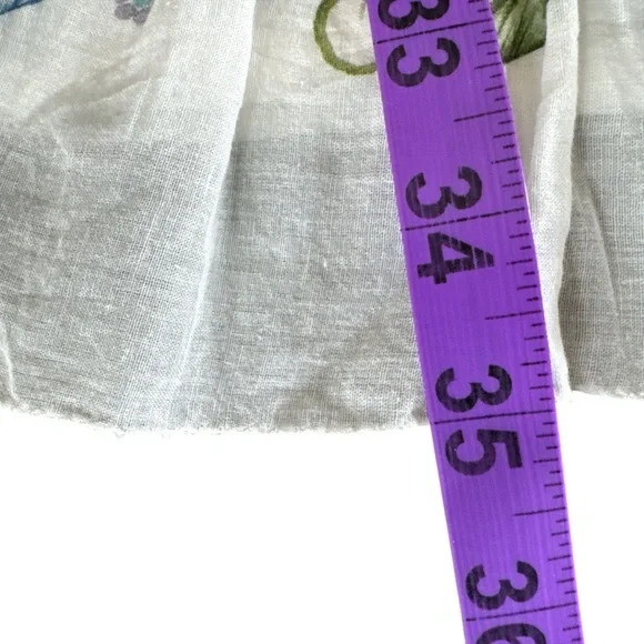 FARM RIO Sweet Bloom Bouquet Off-White Mini Dress, Size M. - Picture 10 of 10